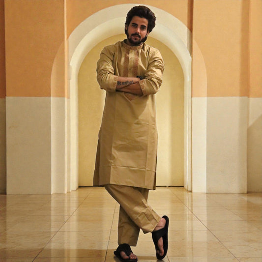 Men’s Kurta Pajama Set Traditional Wear