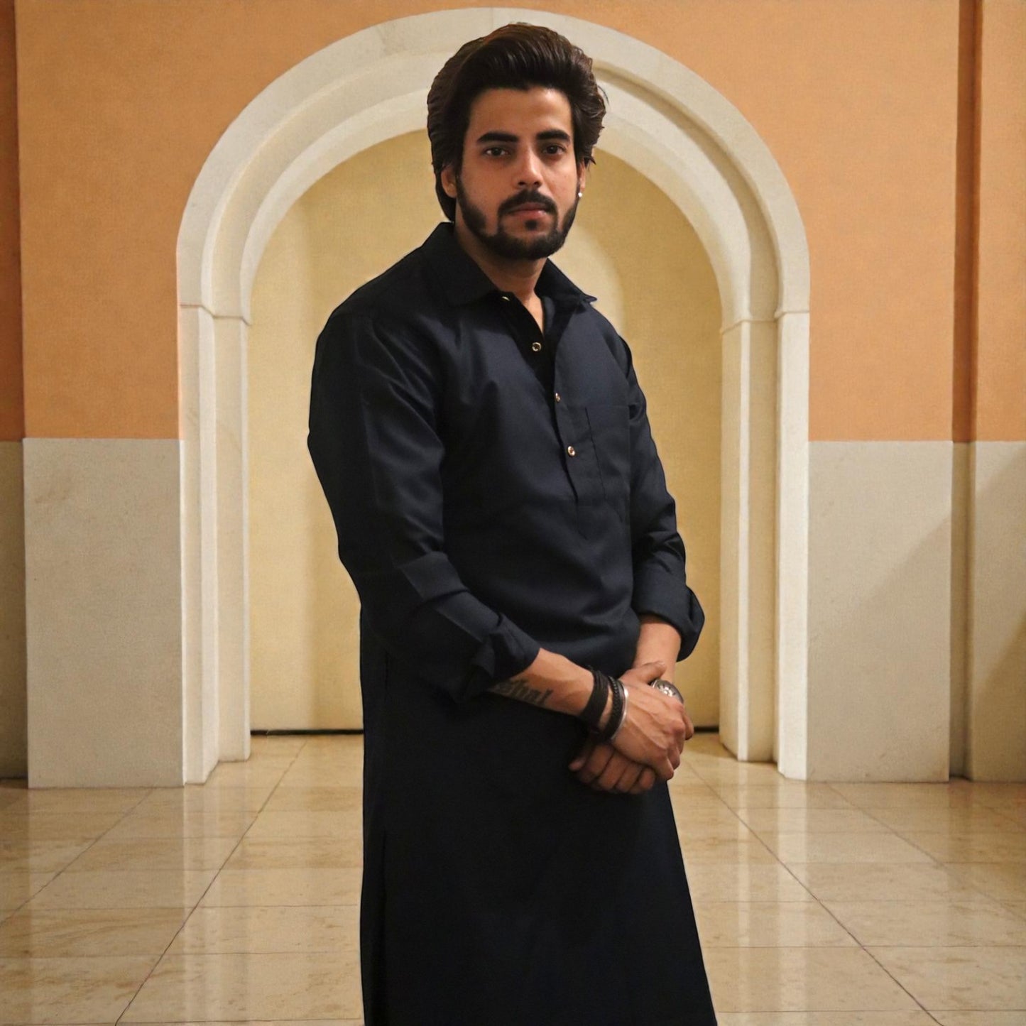 Traditional Pathani Suit Outfit