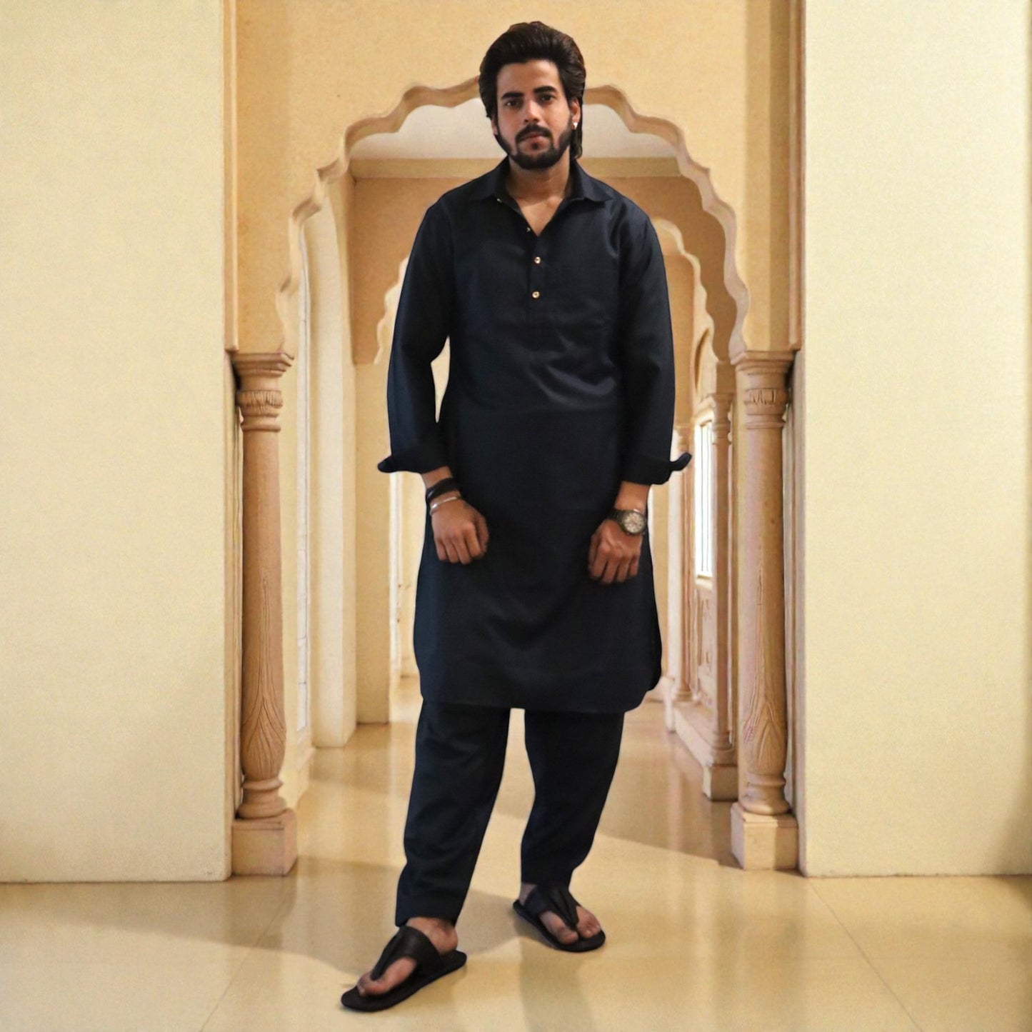 Traditional Pathani Suit Outfit